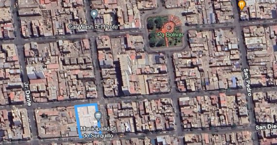 Mapa Alameda Gastronómica Centro Financiero