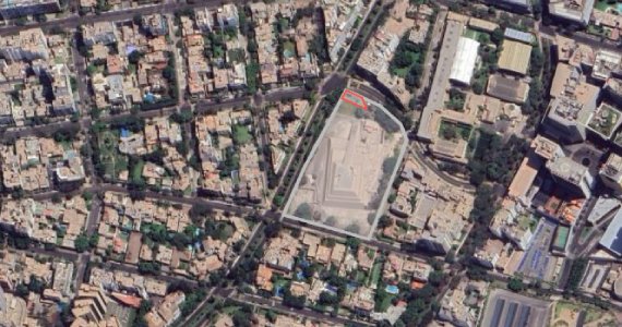 Mapa Huaca Huallamarca