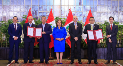 Estado firma contrato de concesión de PTAR Chincha que beneficiará a 345 mil personas de Ica